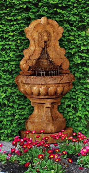 Europa Murabella Lion Wall Fountain Cement High-end Statuary